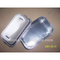 airline coated aluminum foil food container